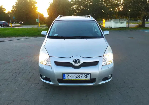 samochody osobowe Toyota Corolla Verso cena 19700 przebieg: 223368, rok produkcji 2008 z Koszalin